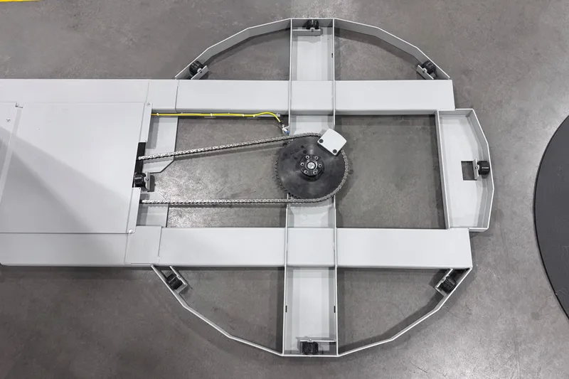 Orion Flex Legion High Profile Semi-Automatic Turntable Pallet Wrapper