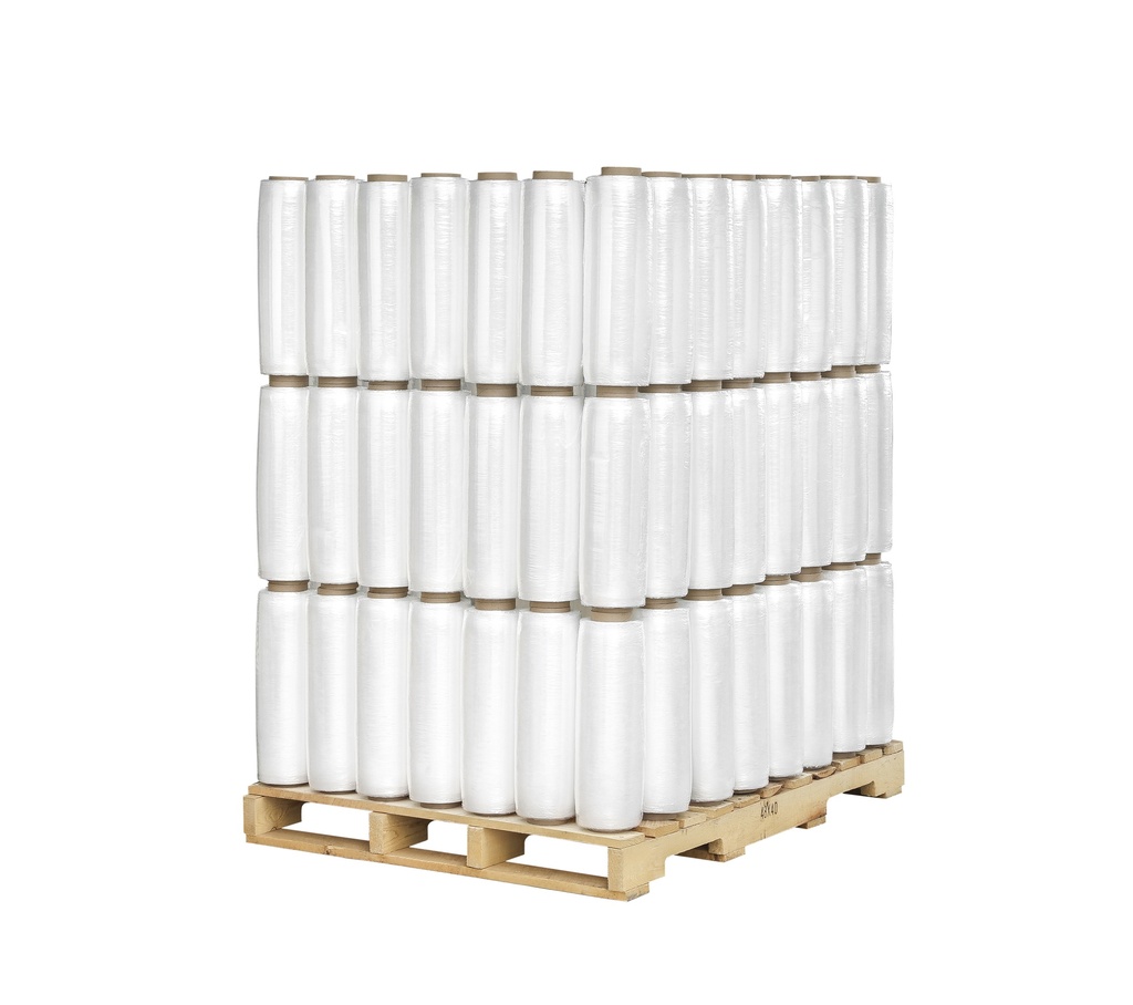 Prestretch Hand Wrap 15x1450 26g 144 Rolls/Pallet *BULK PACK*