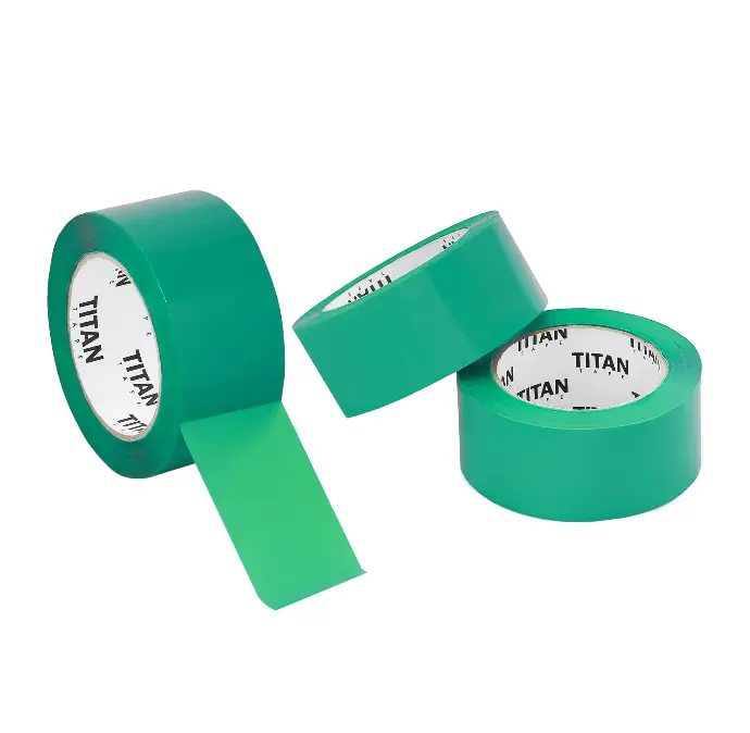 Hand Tape Acrylic 2x110 Yrd 2 Mil Green 36 Rolls/Box 105 Boxes/Plt