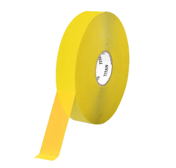 Machine Tape Acrylic 2x1000 Yrd 2.0 Mil Yellow 6 Rolls/Box
