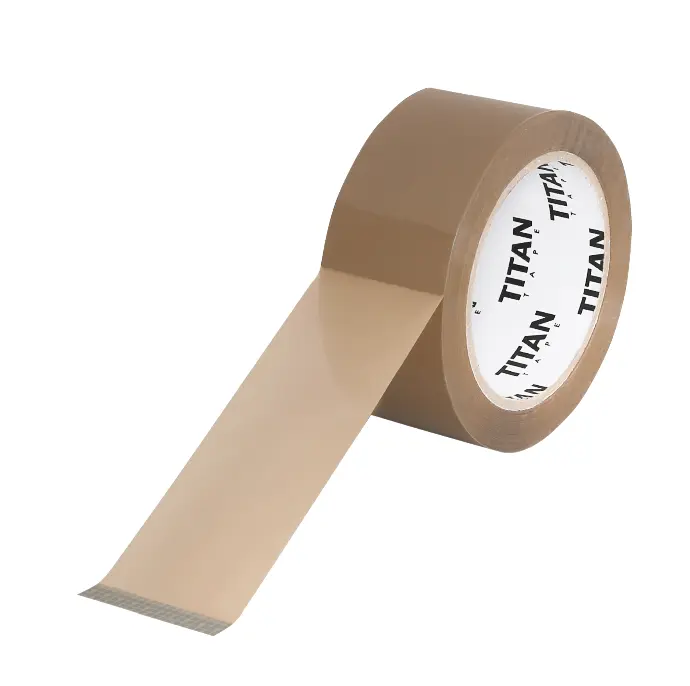 Hand Tape Acrylic 2x110 Yrd 1.8 Mil Tan 36 Rolls/Box