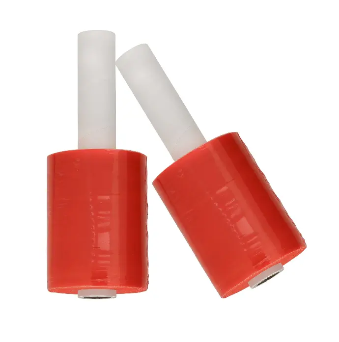 Hand Wrap Cast Banding Film (Extended Core) 5x1000 63G Red 15 Rolls/Box 60 Boxes/Plt