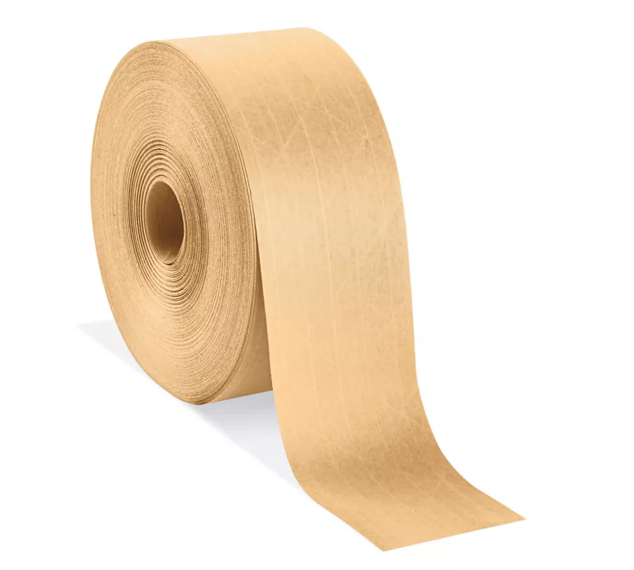 Reinforced Water Activated Tape (Central 240 Brand) 3x450 Kraft 10 Rolls/Box