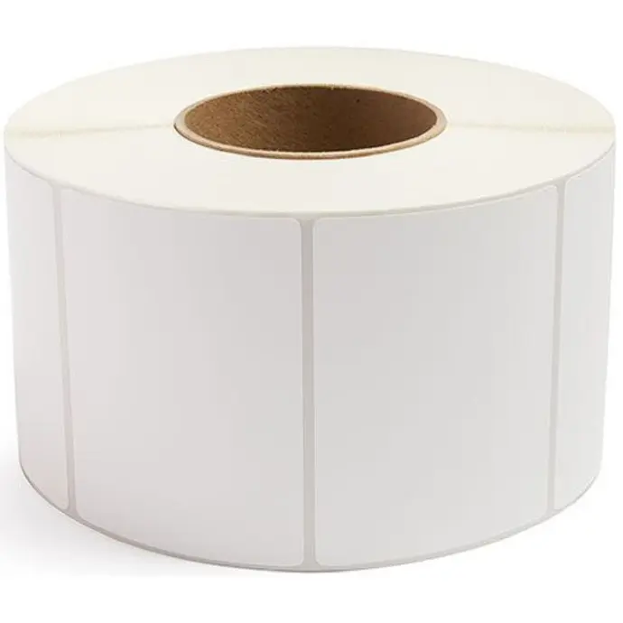 Thermal Transfer Label 4x3 3" Core White 2000 Labels/Roll 4 Rolls/Box