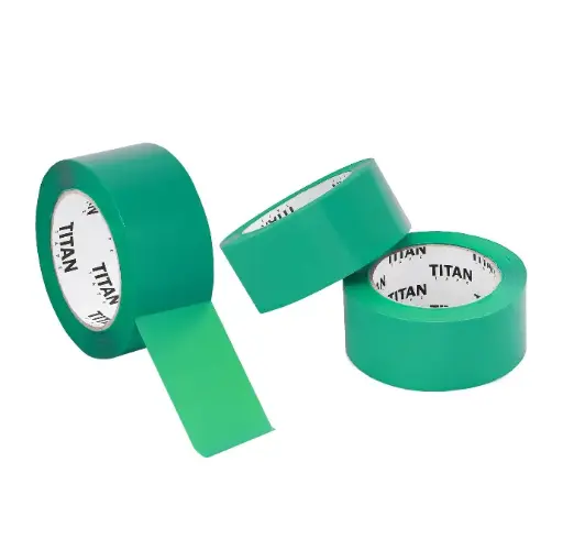 [HT-220110GRN-Q] Hand Tape Acrylic 2x110 Yrd 2 Mil Green 36 Rolls/Box 105 Boxes/Plt