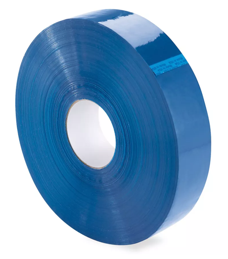 [MT-2201000B] Machine Tape Acrylic 2x1000 Yrd 2.0 Mil Blue 6 Rolls/Box
