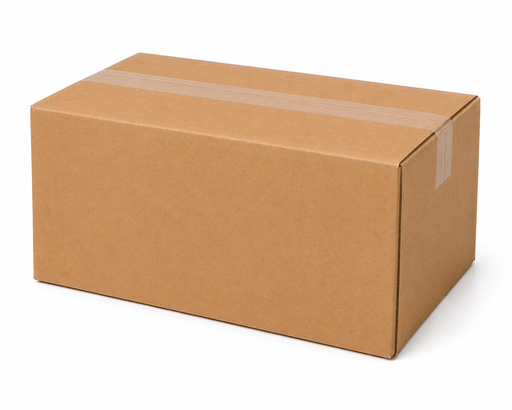 [RSC-1418] 18x12x6 32 ECT Kraft RSC Plain C-Flute 25/Bndl 500/Plt
