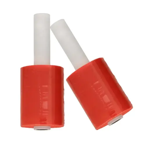 [HW-1037] Hand Wrap Cast Banding Film (Extended Core) 5x1000 63G Red 15 Rolls/Box 60 Boxes/Plt