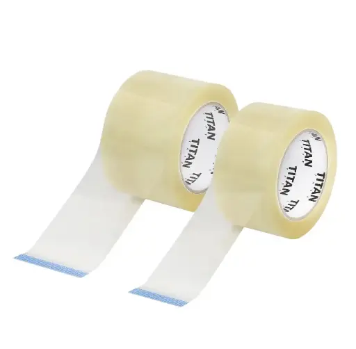 [HT-33055C-Q] Hand Tape Acrylic 3x55 Yrd 3.0 Mil Clear 24 Rolls/Box