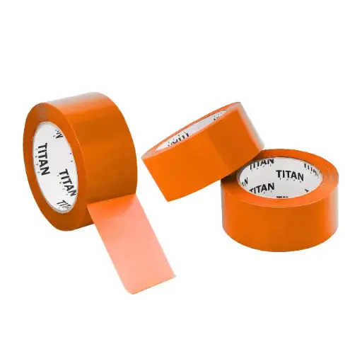 [HT-220110ORG] Hand Tape Acrylic 2x110 Yrd 2 Mil Orange 36 Rolls/Box