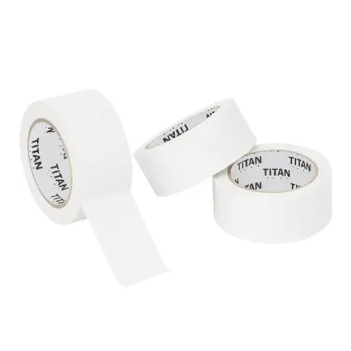 [HT-220110WHT] Hand Tape Acrylic 2x110 Yrd 2 Mil White 36 Rolls/Box