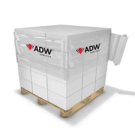 [HW-164515CBULK-B] Hand Wrap Cast 15.7x1476 45G Clear 160 Rolls/Plt Bulk