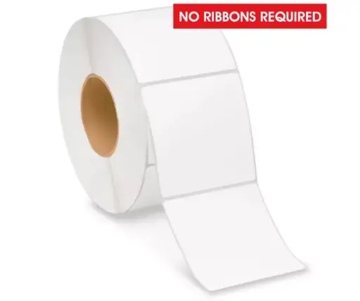 [L-5008-HLP] Direct Thermal Label 4x4 3" Core 12" OD 4300 Labels/Roll 2 Rolls/Box 36 Box/Plt