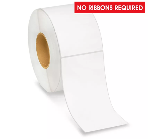 [DTR-48-A] Direct Transfer Label 4x8 3" Core Perf: Yes White 750 Labels/Roll 4 Rolls/Box