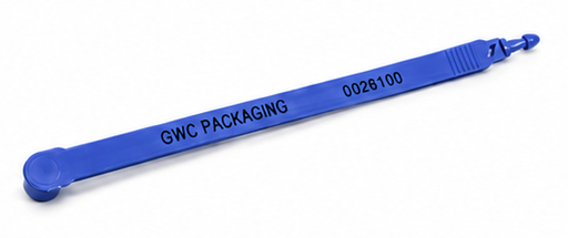 [TS-SRL211BLU] Truck Seal Plastic 3/8x7.5 Blue 2000/Box