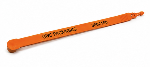 [TS-SRL211ORG] Truck Seal Plastic 3/8x7.5 Orange 2000/Box